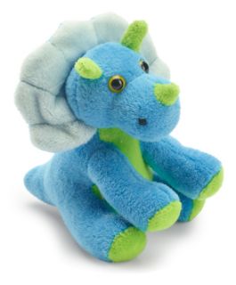 Obrázek z Triceratops modro-zelený sedící plyš 9cm 